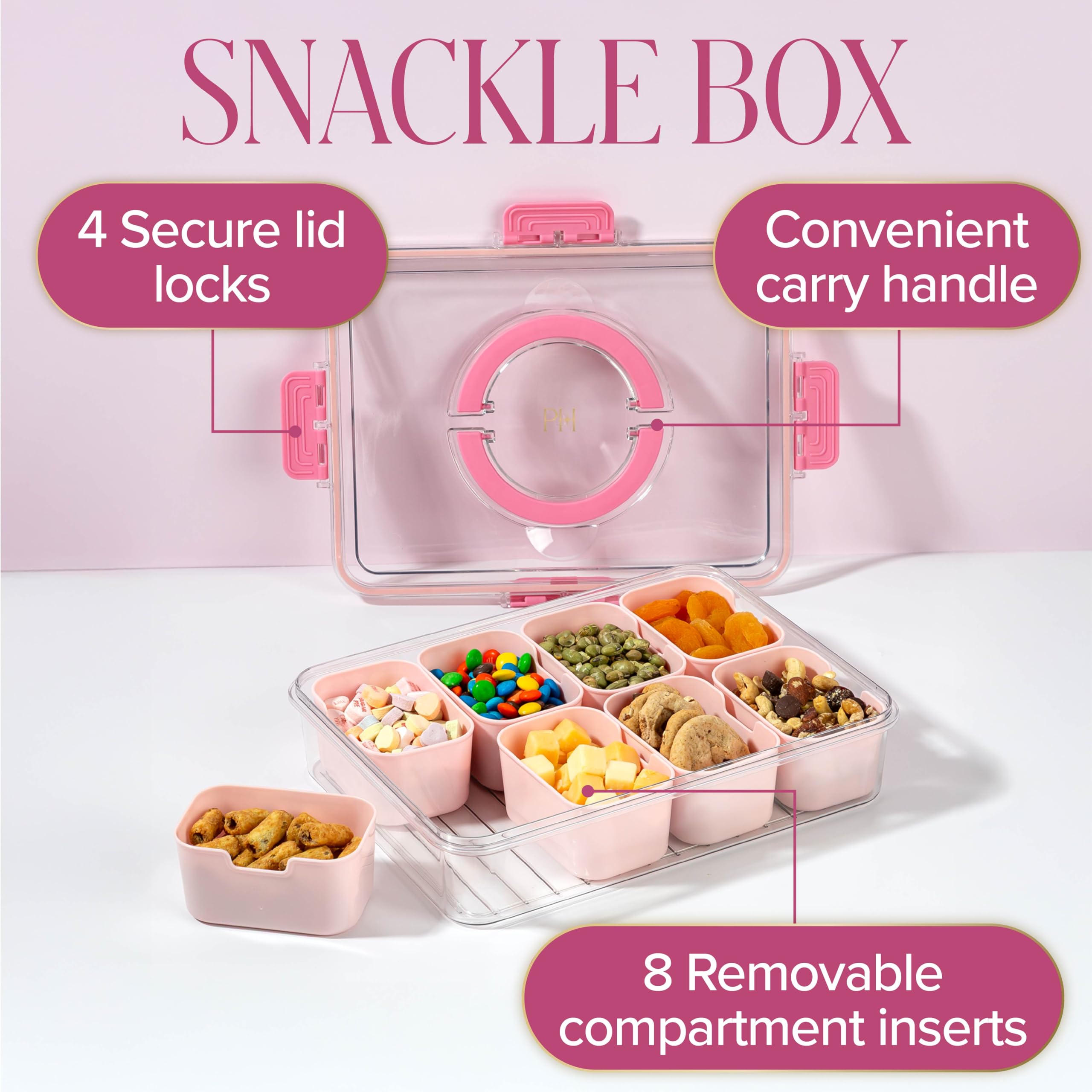 Amazon.com: Paris Hilton Snack Box, 8-Compartments in the